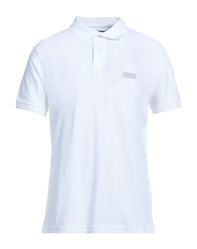 BARBOUR Polo Bianco 100% Cotone