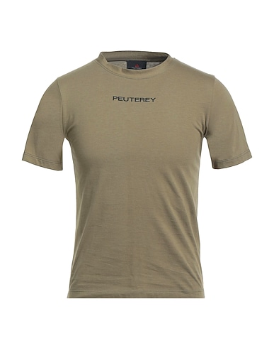 PEUTEREY T-shirt Military green 100% Cotton