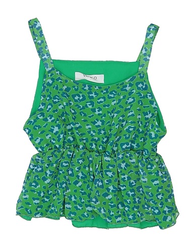 VICOLO Top Verde 100% Poliestere