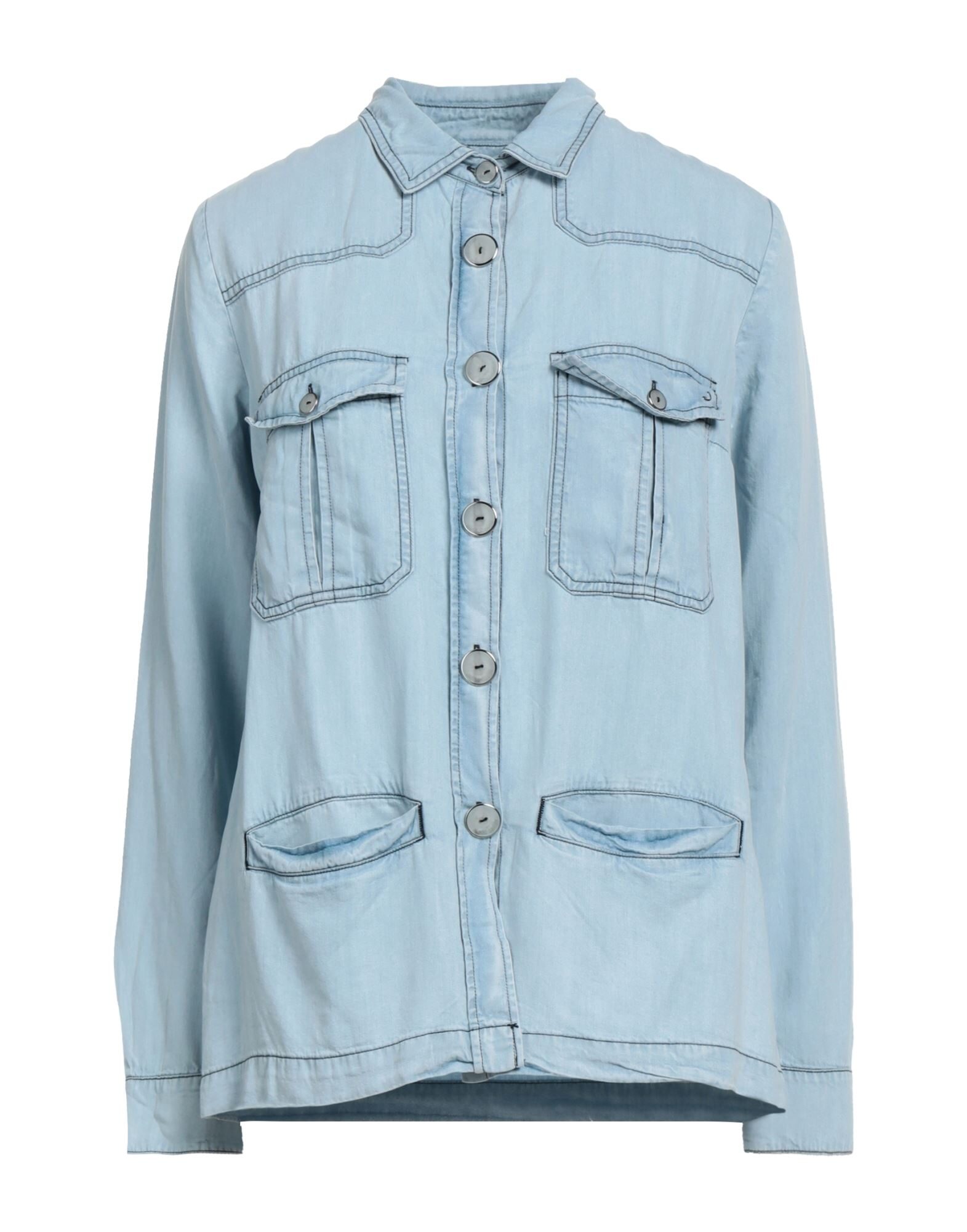 JACOB COHЁN - Denim shirts