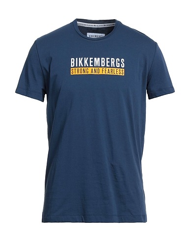 BIKKEMBERGS T-Shirt Nachtblau 100% Baumwolle
