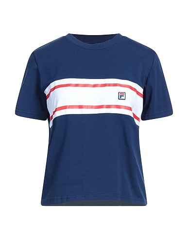 FILA T-Shirt Blau 93% Baumwolle, 7% Elastan