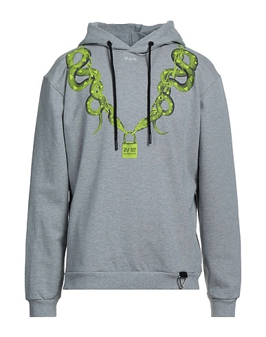 REVENANT RV NT Hooded track jacket  Light grey 100% Cotton