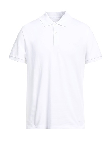 BIKKEMBERGS ポロシャツ ホワイト コットン 96% / ポリウレタン 4% / ポリエステル