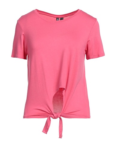 PIECES T-shirt Rosa 95% Viscosa EcoVero™, 5% Elastan