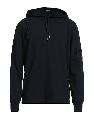 C.P. COMPANY Hooded track jacket  Black 100% Cotton