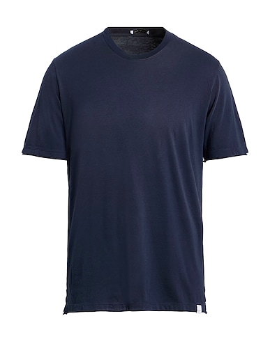 PAOLO PECORA T-shirt BLU NOTTE 100% Βαμβάκι
