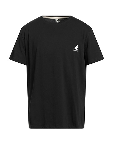 KANGOL T-shirt Black 100% Cotton