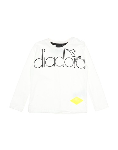 DIADORA T-shirt White 100% Cotton