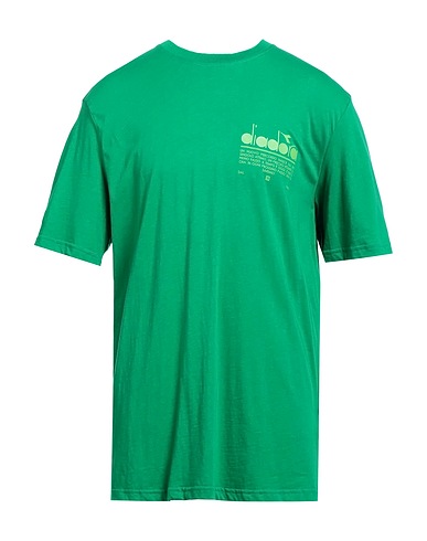 DIADORA Basic T-Shirt Green 100% Cotton