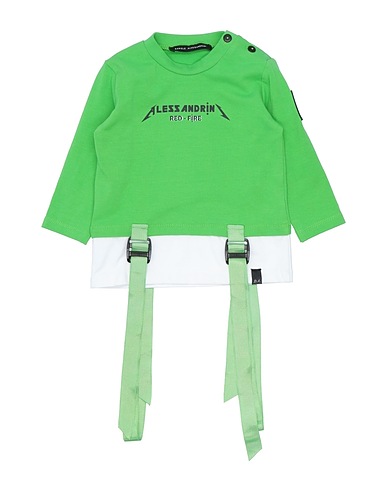 DANIELE ALESSANDRINI T-shirt Green 95% Cotton, 5% Elastane
