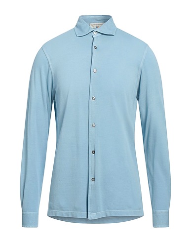 FILIPPO DE LAURENTIIS Camicia tinta unita 100% Cotone