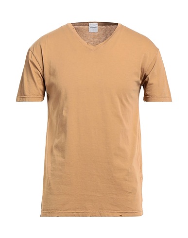 STILOSOPHY Basic T-Shirt Camel 100% Cotton
