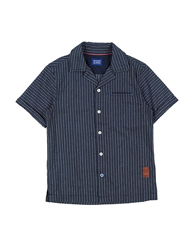 SCOTCH R'BELLE Hemden und Blusen mit Muster Blau 100% Baumwolle