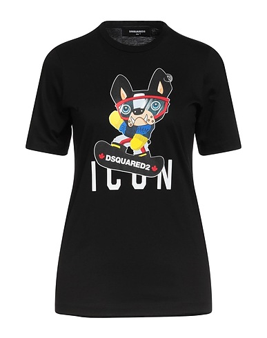 DSQUARED2 T-shirt Black 100% Cotton
