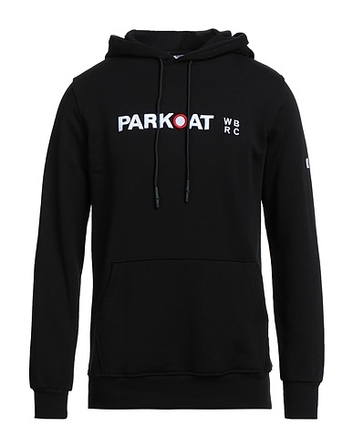 PARKOAT Felpa Nero 100% Cotone