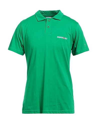 PARKOAT Polo shirt Green 100% Cotton