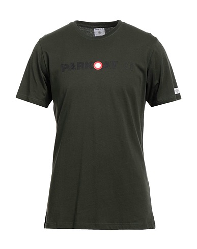 PARKOAT T-shirt Military green 100% Cotton