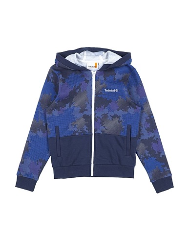 TIMBERLAND Hoodie Blau 80% Baumwolle, 20% Polyester, Elastan