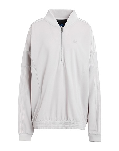 ADIDAS ORIGINALS Sweatshirt CHLLNGR HZ CREW
 Light grey 52% Lyocell, 48% Recycled polyester