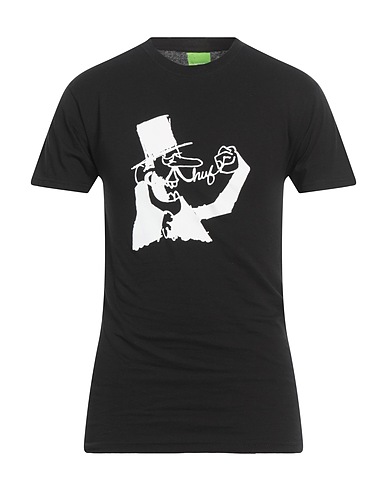 HUF T-Shirt Schwarz 100% Baumwolle