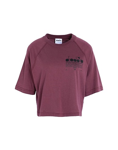 DIADORA Sportswear L. T-SHIRT SS  MANIFESTO
 Dark purple 100% Cotton