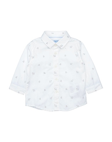 MAYORAL Camisa estampada Blanco 100% Algodón