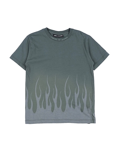 VISION OF SUPER T-shirt Sage green 100% Cotton