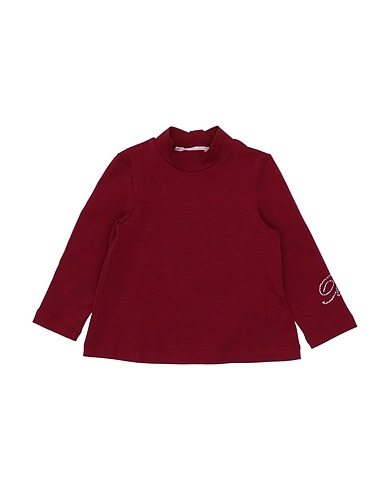 MISS BLUMARINE T-shirt Burgundy 90% Cotton, 10% Elastane