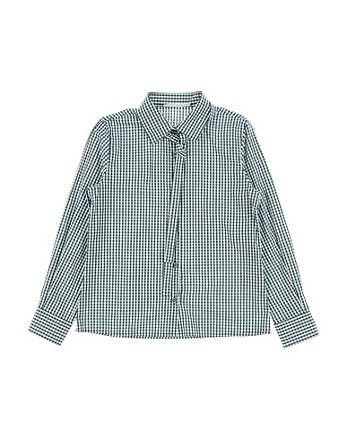 VICOLO Patterned shirts & blouses Dark green 100% Cotton