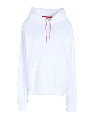 PUMA x VOGUE Hooded sweatshirt PUMA x VOGUE Hoodie TR
 White 97% Cotton, 3% Elastane