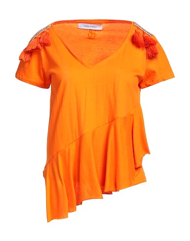 EMMA & GAIA T-shirt Orange 100% Cotton