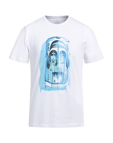 BUGATTI T-shirt White 100% Cotton
