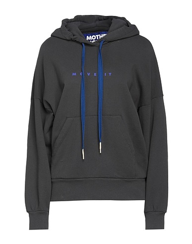MOTHER Hooded sweatshirt Charcoal 100% Cotton