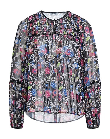 LIU •JO Top Black 100% Polyester