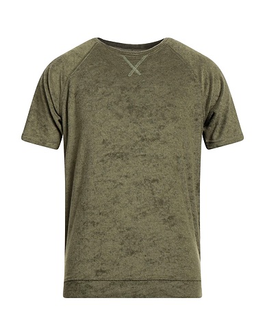 R3D WÖÔD Felpa Verde militare 70% Cotone, 30% Poliestere