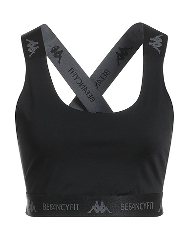 KAPPA Top Black 75% Nylon, 25% Elastane