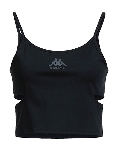 KAPPA Top Black 75% Nylon, 25% Elastane