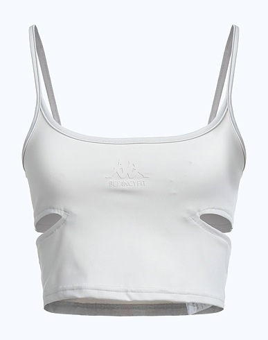 KAPPA Top Light grey 75% Nylon, 25% Elastane