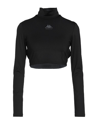 KAPPA T-shirt Black 75% Nylon, 25% Elastane