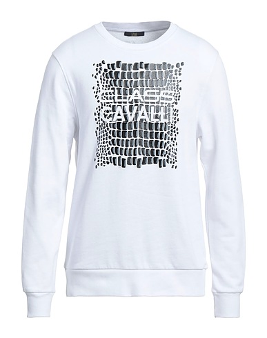 CAVALLI CLASS Sweatshirt White 100% Cotton