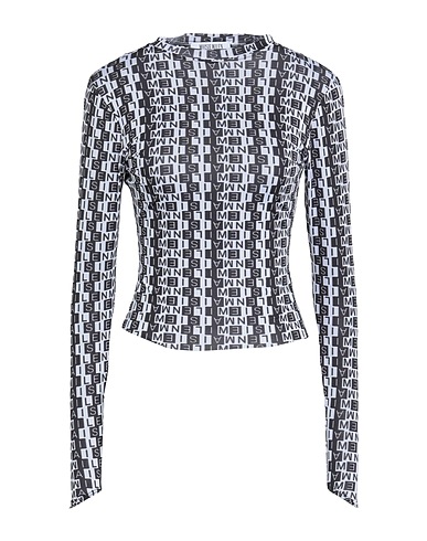 MAISIE WILEN T-shirt Black 83% Polyester, 17% Elastane