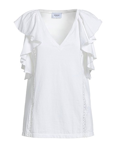 DONDUP T-shirt White 100% Cotton