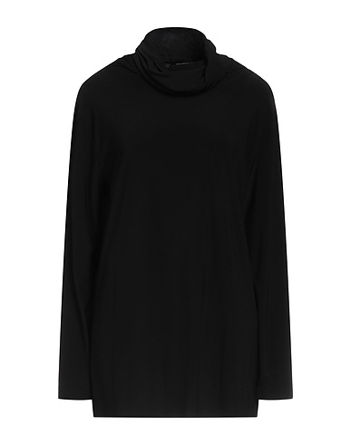NORMA KAMALI T-shirt Black 95% Polyester, 5% Elastane