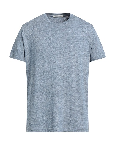 STEFAN BRANDT T-shirt Light blue 95% Linen, 5% Elastane