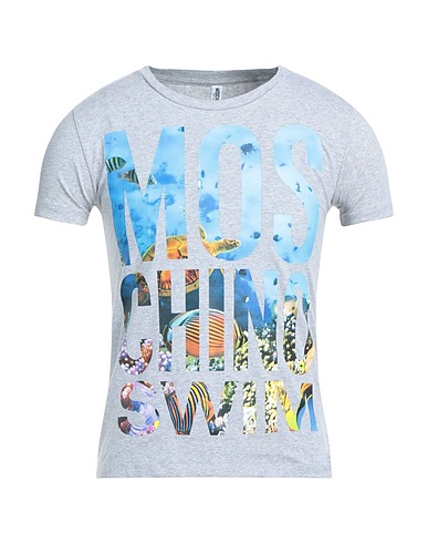 MOSCHINO T-shirts 98% Cotton, 2% Elastane