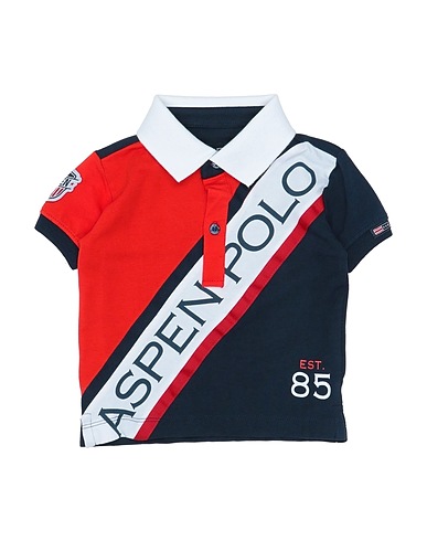 ASPEN POLO CLUB Polo shirt Midnight blue 95% Cotton, 5% Elastane