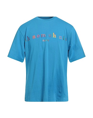 IH NOM UH NIT ベーシックTシャツ アジュールブルー コットン 100% / ポリウレタン
