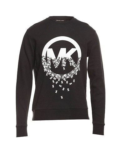 MICHAEL KORS MENS Sweatshirt Black 75% Cotton, 25% Polyester