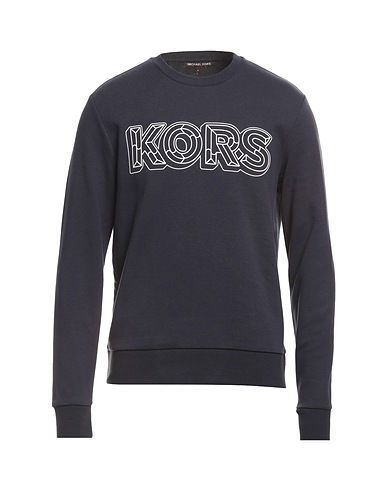 MICHAEL KORS MENS Sweatshirt Midnight blue 75% Cotton, 25% Polyester